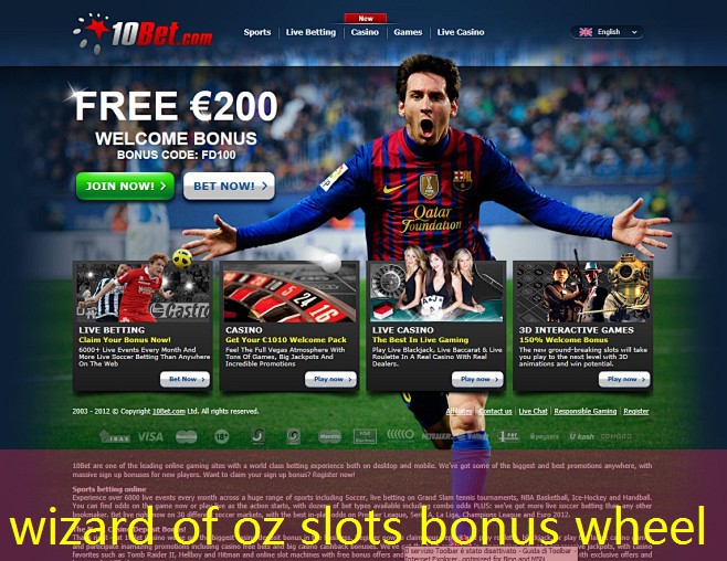 wizard of oz slots bonus wheel