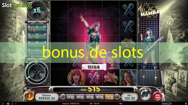 bonus de slots